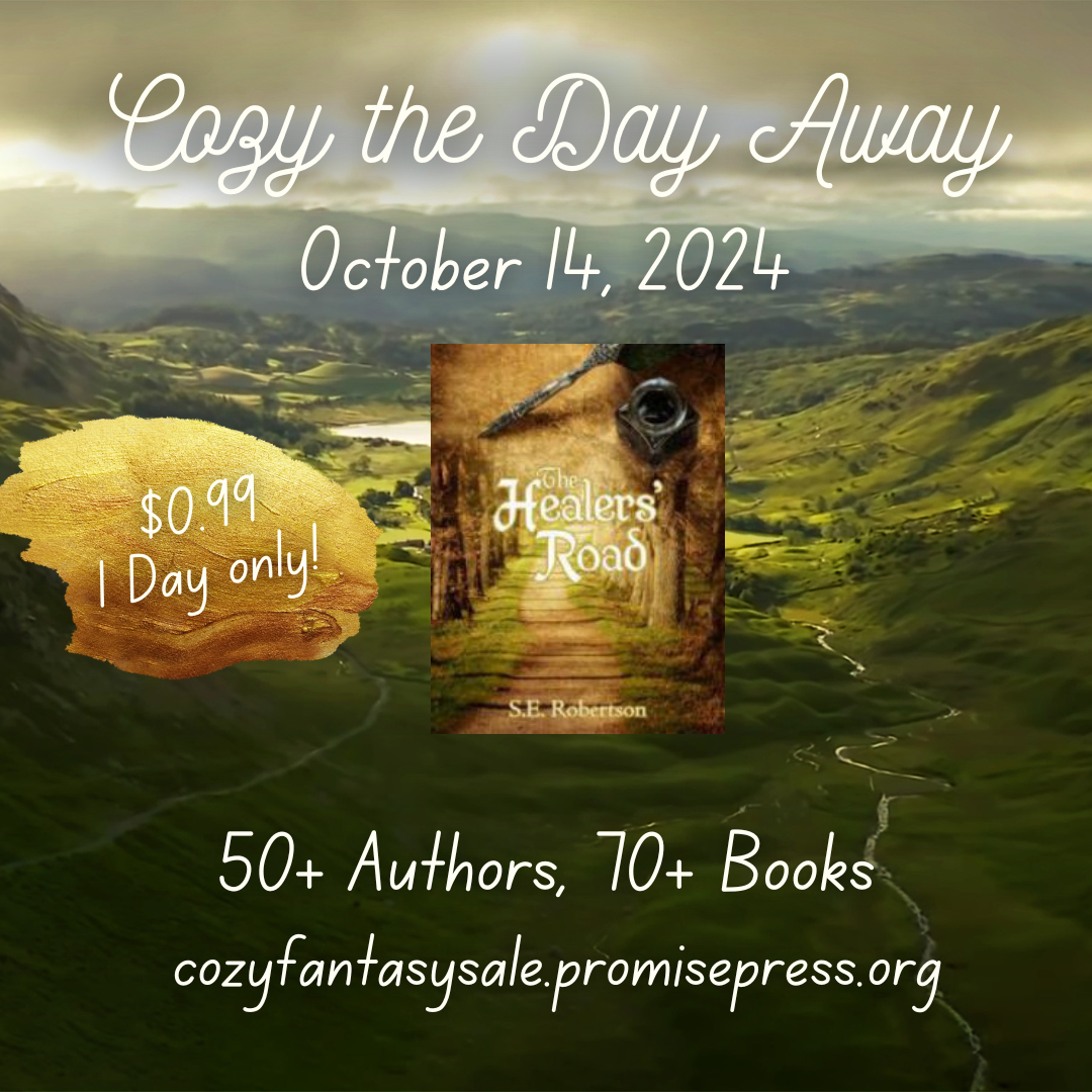 A promotional graphic for the Oct. 14, 2024 Cozy the Day Away sale.