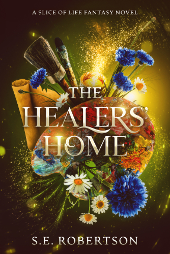 Book cover of The Healers' Home by S.E. Robertson